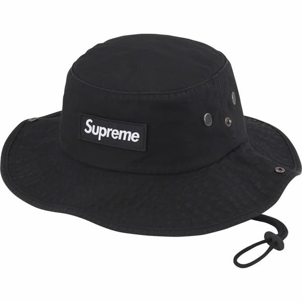Supreme Military Boonie - Black (front)