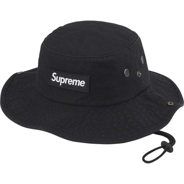 Supreme Military Boonie - Black (front)