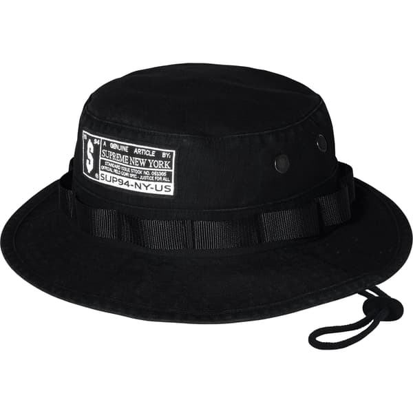 Supreme Military Boonie - Black (front)