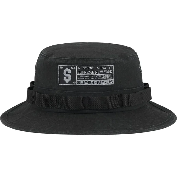 Supreme Military Boonie - Black (front)