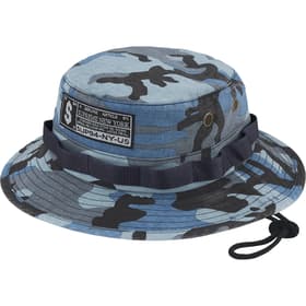 Supreme Military Boonie Blue Camo