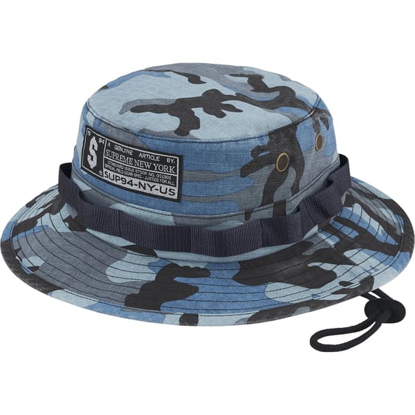 Supreme Military Boonie - Blue Camo (front)