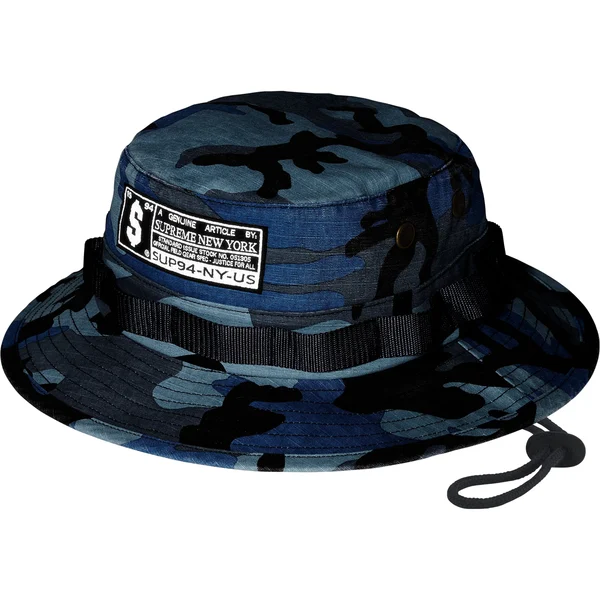 Supreme Military Boonie - Blue Camo (front)