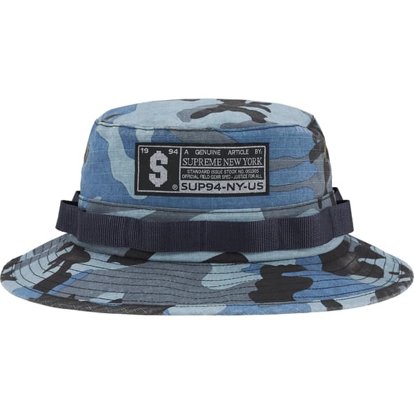 Supreme Military Boonie - Blue Camo (front)
