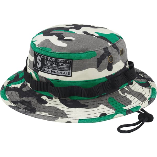 Supreme Military Boonie - Green Camo (front)