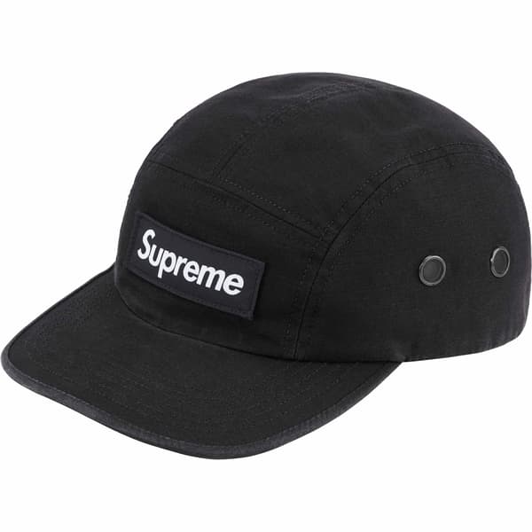 Supreme Military Camp Cap - Black (front)