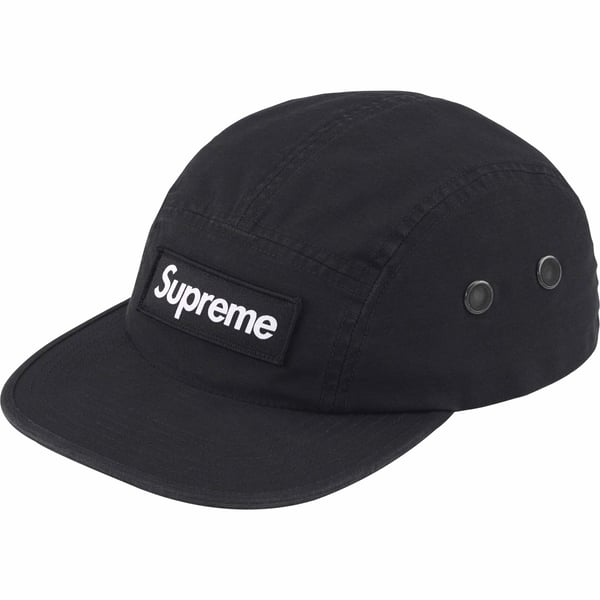 Supreme Military Camp Cap - Black (front)