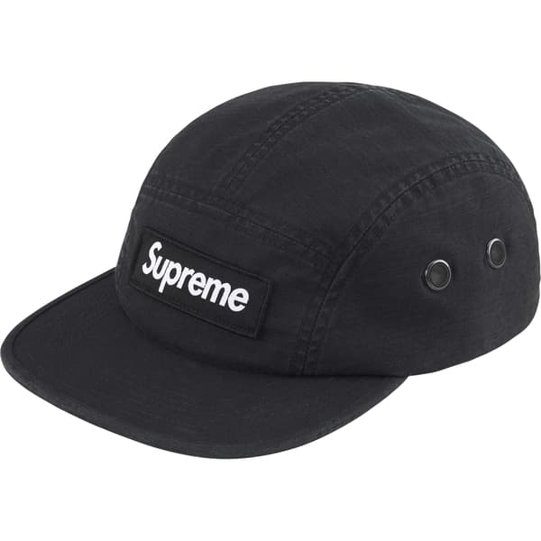 Supreme Military Camp Cap - Black (front)