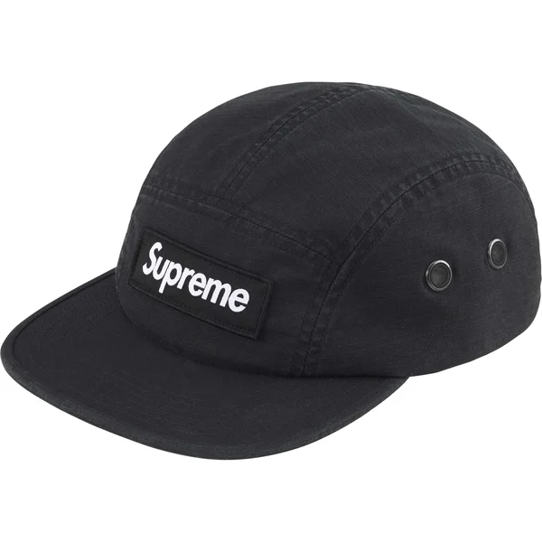 Supreme Military Camp Cap - Black (front)
