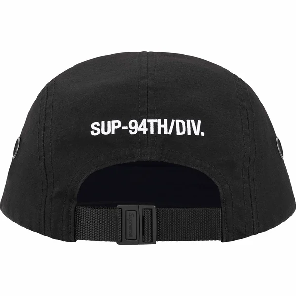 Supreme Military Camp Cap - Black (front)