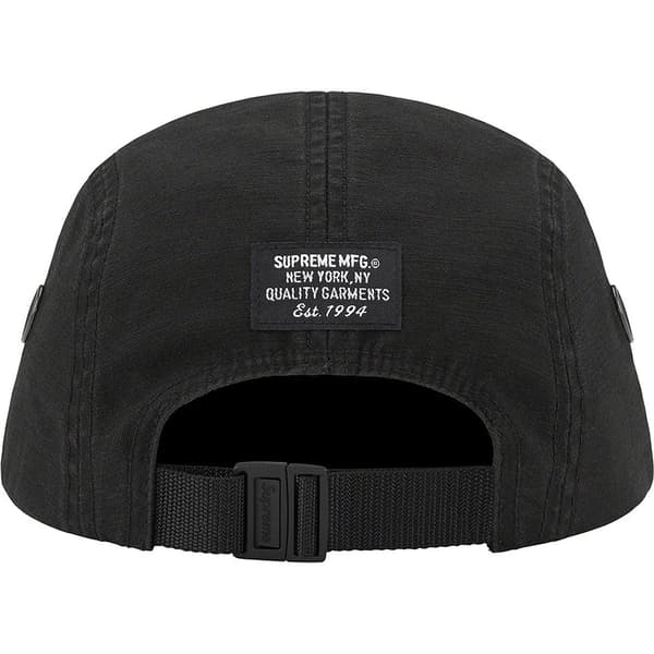 Supreme Military Camp Cap - Black (front)