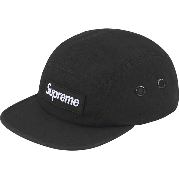 Supreme Military Camp Cap - Black (front)