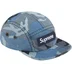 Supreme Military Camp Cap - Blue Camo (front)