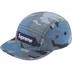 Supreme Military Camp Cap - Blue Camo (front)