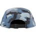 Supreme Military Camp Cap - Blue Camo (front)