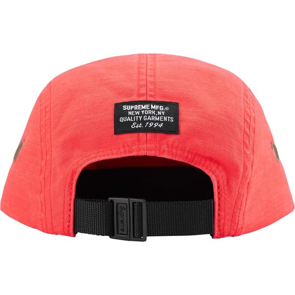 Supreme Military Camp Cap - Coral (front)
