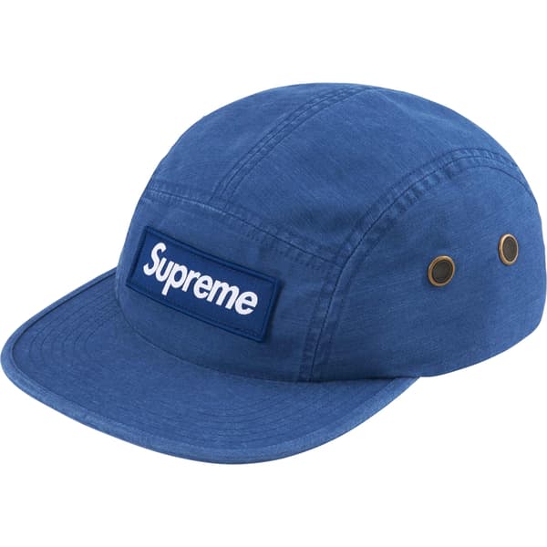 Supreme Military Camp Cap - Dark Royal (front)