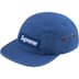 Supreme Military Camp Cap - Dark Royal (front)