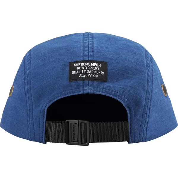 Supreme Military Camp Cap - Dark Royal (front)