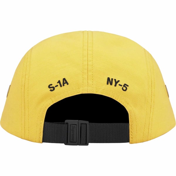 Supreme Military Camp Cap - Dusty Gold (front)