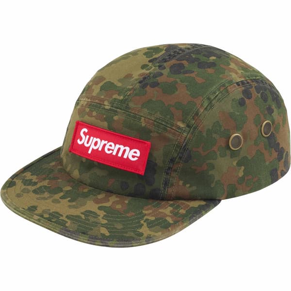 Supreme Military Camp Cap - Flecktarn Camo (front)