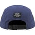 Supreme Military Camp Cap - Light Navy (front)