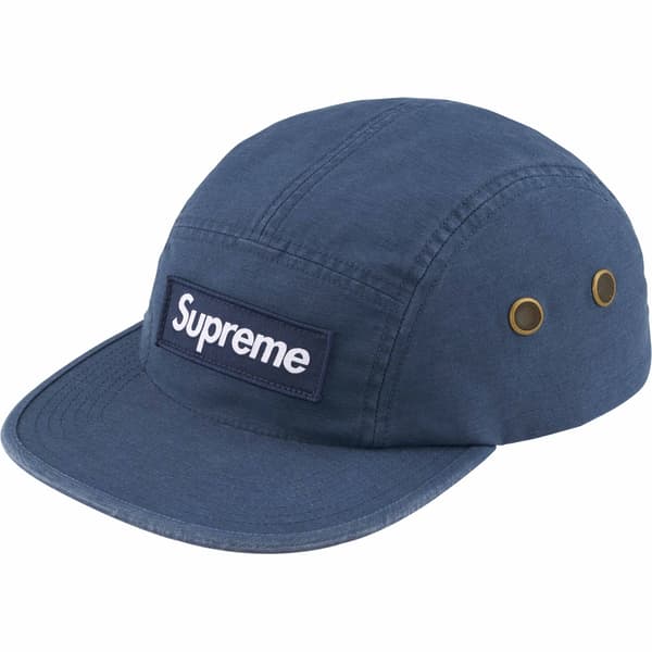 Supreme Military Camp Cap - Navy (front)