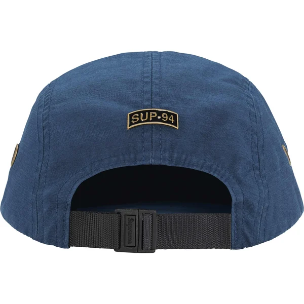 Supreme Military Camp Cap - Navy (front)