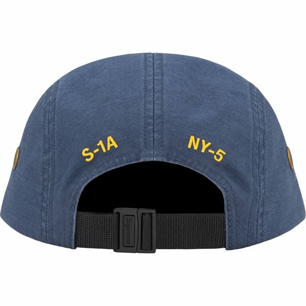 Supreme Military Camp Cap - Navy (front)
