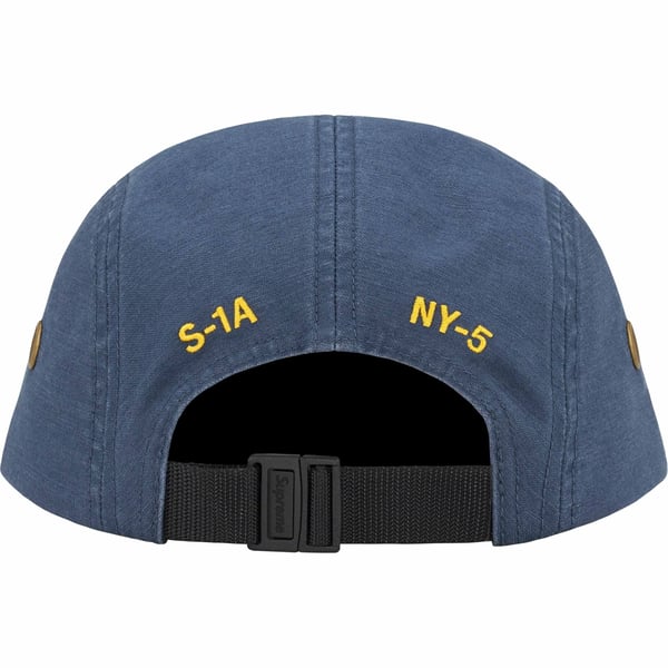 Supreme Military Camp Cap - Navy (front)
