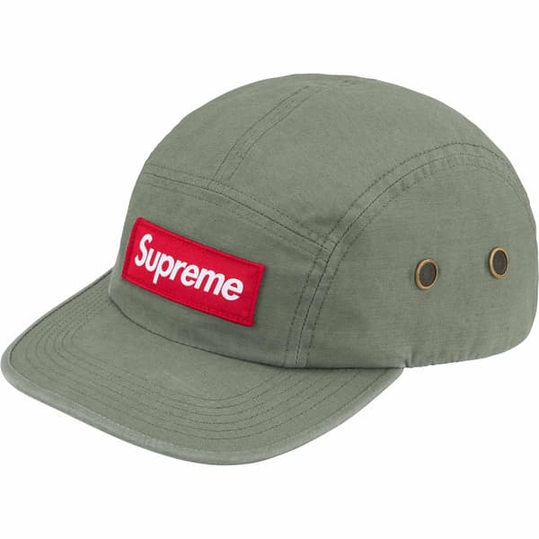 Supreme Military Camp Cap - Olive (front)