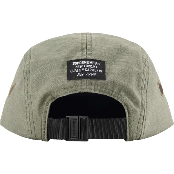 Supreme Military Camp Cap - Olive (front)