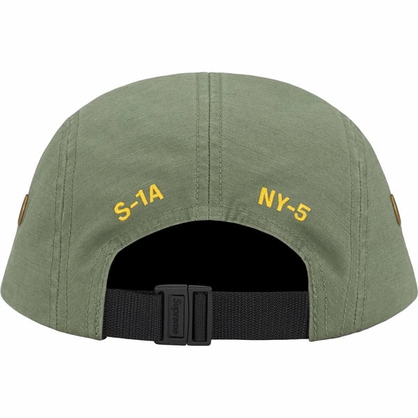 Supreme Military Camp Cap - Olive (front)