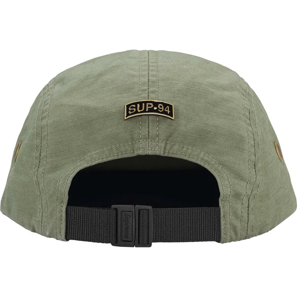 Supreme Military Camp Cap - Olive (front)