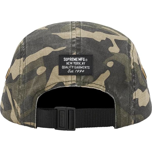 Supreme Military Camp Cap - Olive Camo (front)