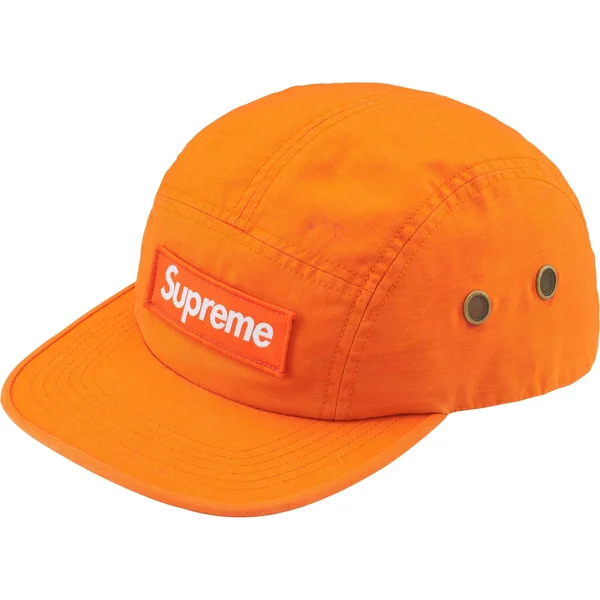 Supreme Military Camp Cap - Orange (front)