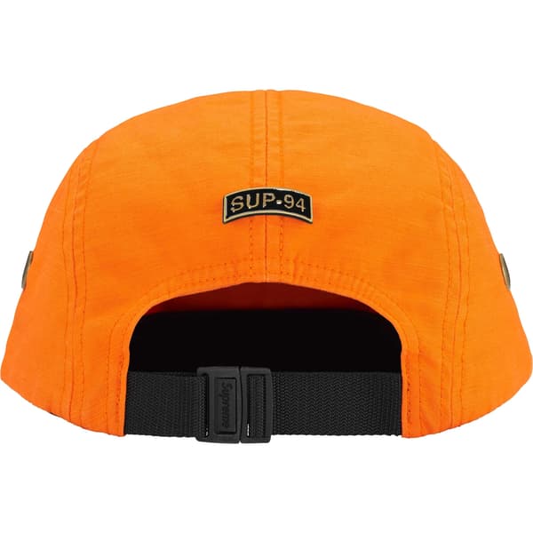 Supreme Military Camp Cap - Orange (front)