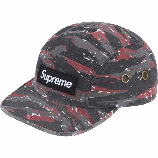 Supreme Military Camp Cap - Red Tiger (front)