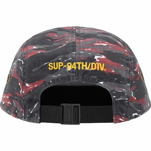 Supreme Military Camp Cap - Red Tiger (front)