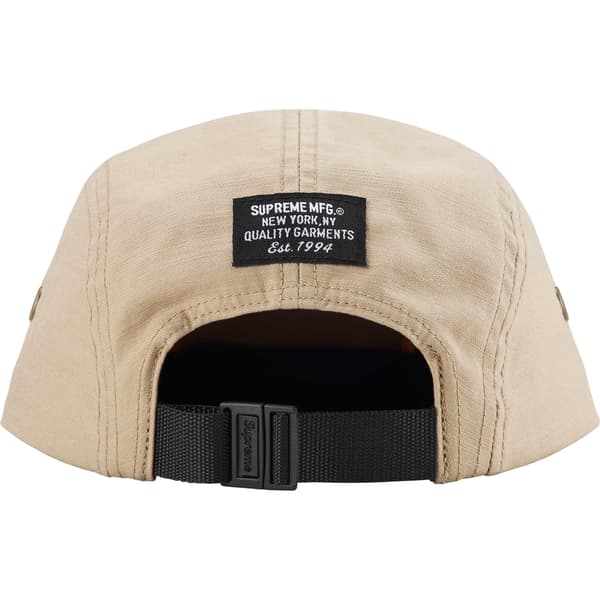Supreme Military Camp Cap - Tan (front)