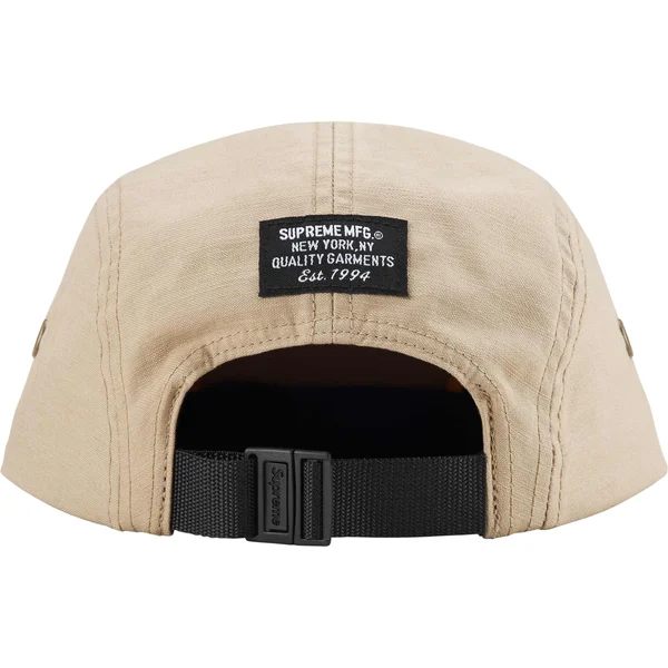 Supreme Military Camp Cap - Tan (front)