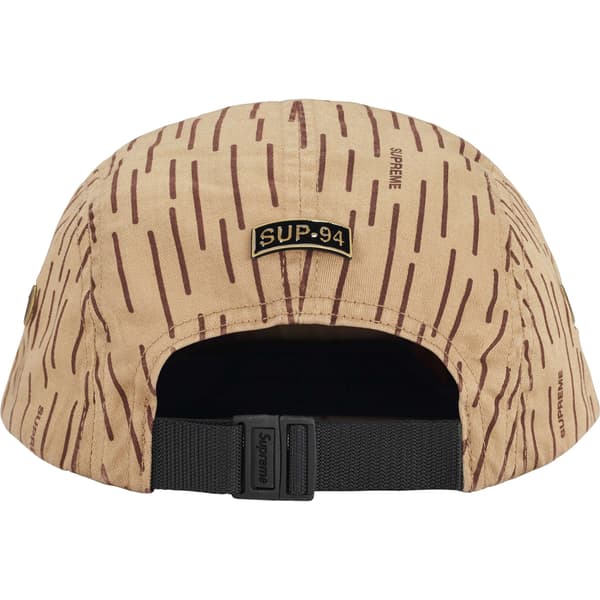 Supreme Military Camp Cap - Tan Raindrop (front)