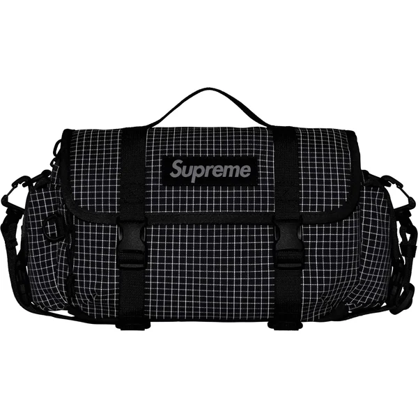 Supreme Mini Duffle Bag - Black (front)
