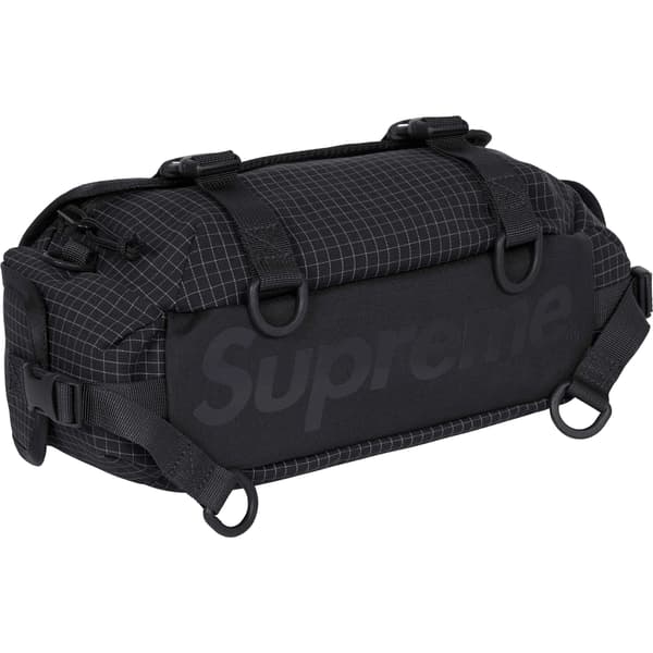 Supreme Mini Duffle Bag - Black (front)