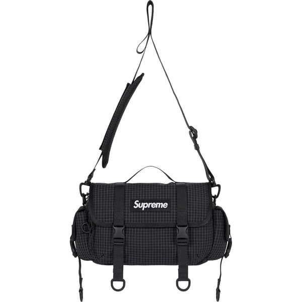 Supreme Mini Duffle Bag - Black (front)