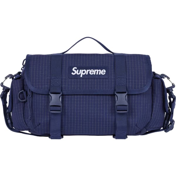 Supreme Mini Duffle Bag - Navy (front)