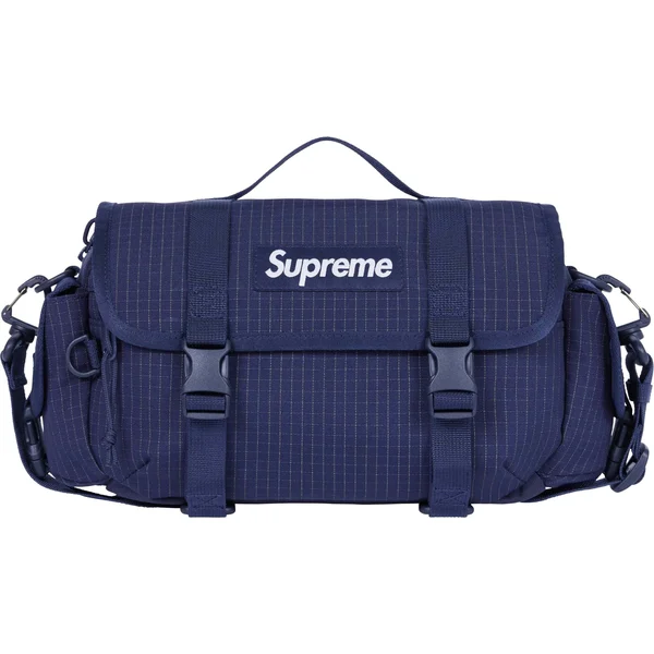 Supreme Mini Duffle Bag - Navy (front)