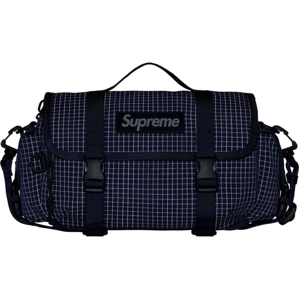Supreme Mini Duffle Bag - Navy (front)