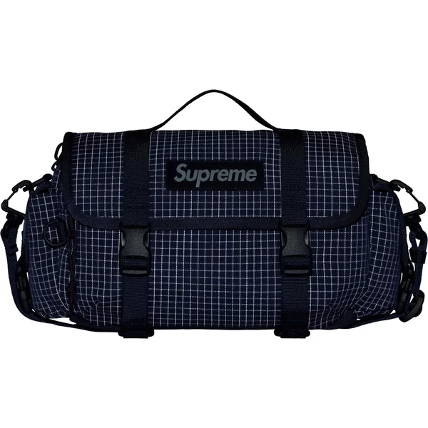 Supreme Mini Duffle Bag - Navy (front)
