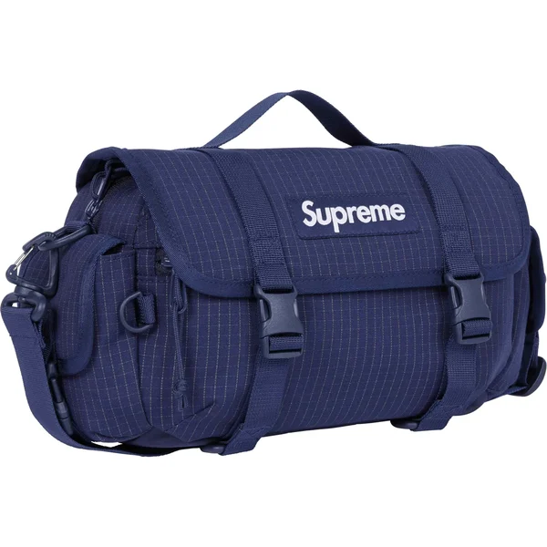 Supreme Mini Duffle Bag - Navy (front)